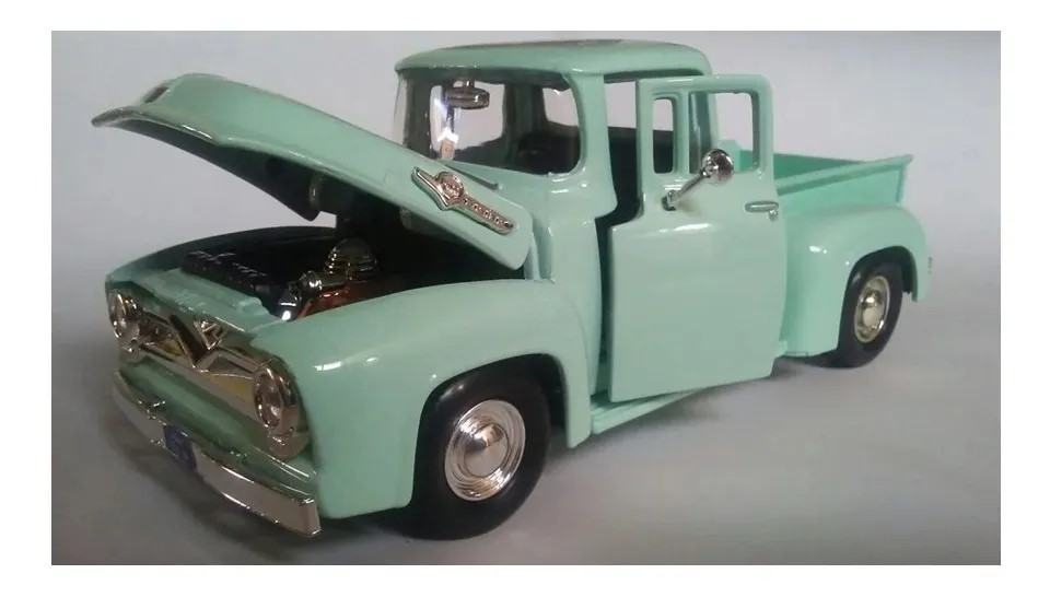 Coleccionable Ford 1955 Carro Camioneta Coche Escala 1/24