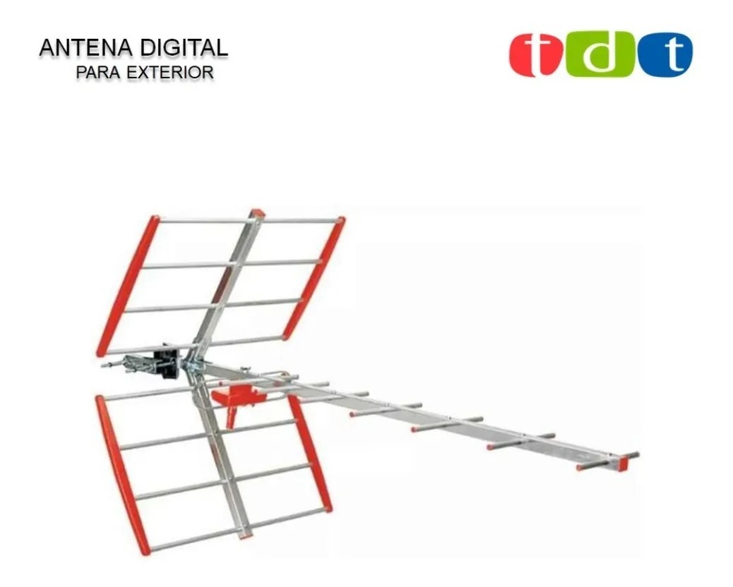 Antena Digital Para Exterior Aire Hd Tdt