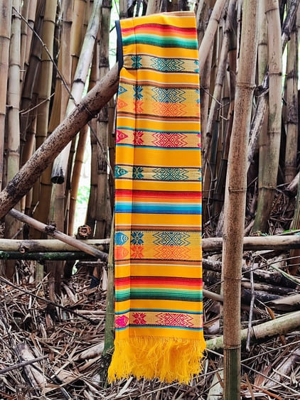Poncho ecuatoriano colores