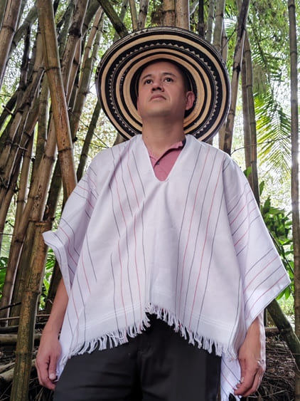 Poncho tradicional